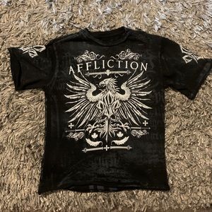 Boys size 8 affliction T-shirt